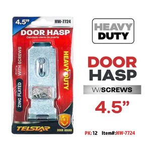 4.5In Hasp Zinc Plate Heavy Duty