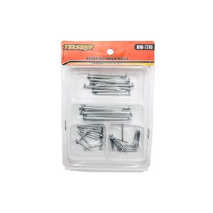 Assorted Brick Nails(1"x12pc,1-1/4"x8pc)