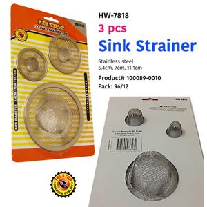 3 X Sink Strainers