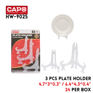 3pcs Plate Holder