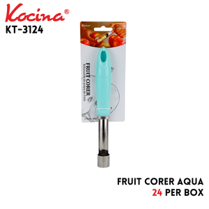 Fruit Corer Aqua