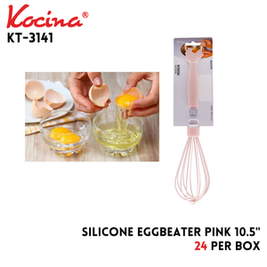 Silicone EggBeater Pink  10.5"