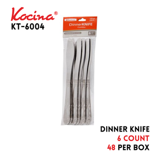 S/S 6ct Dinner Knife