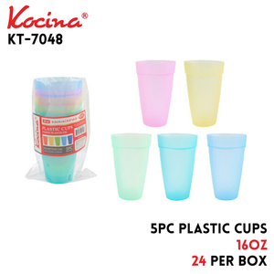 5pc Pizza Cups 16oz each,Plastic