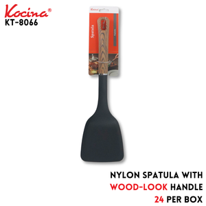 Nylon Spatula With Wood-Look Handle