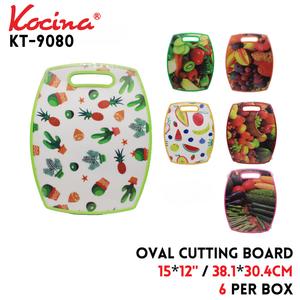 15"x12" Oval Cutting Board