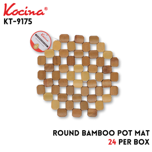 Bamboo Pot Mat, Round