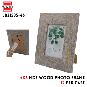 MDF Photo Frame 4x6"