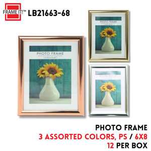 PS Photo Frame 6x8" 3 Colors Asstd