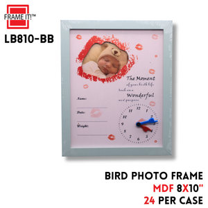 MDF Photo Frame 8x10" Blue
