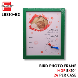 MDF Photo Frame 8x10" Green