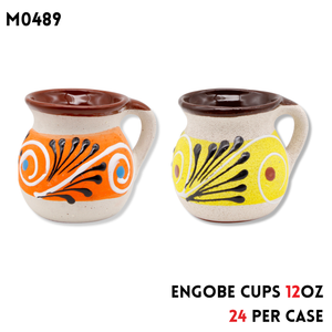Jarrito Engobe 12Oz / Ceramic Cups 12Oz