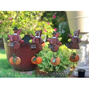 Thanksgiving Turkey Yardstick Metal