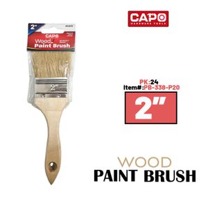 2" Heavy Duty Wood Paint Brush