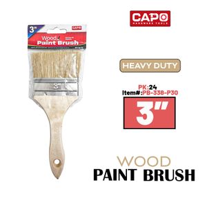 3" Heavy Duty Wood Paint Brush