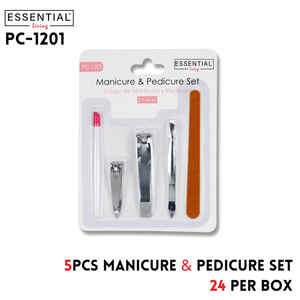 5pcs Manicure & Pedicure Set