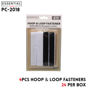 4pcs Hoop & Loop Fasteners