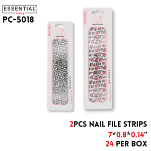 2pcs Nail File Strips, 7"x0.8"x0.14, EVA