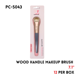 Makeup Brush, 7.1", Wood