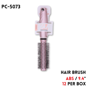 Hair Brush, 9.4", ABS, Pink