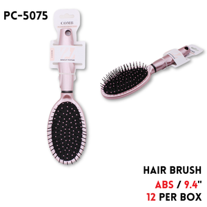 Hair Brush, 9.4", ABS, Pink