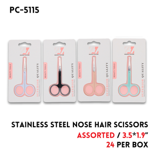 Nose Hair Scissors,stainless steel,3.5"X1.9"
