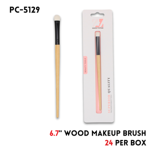 Makeup Brush,wood,6.7"