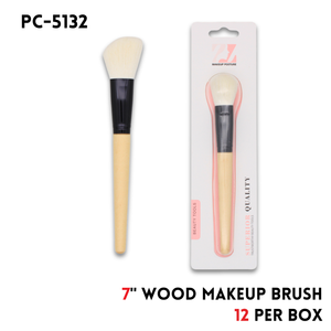 Makeup Brush,wood,7"