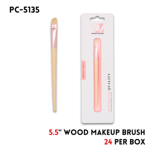 Makeup Brush,wood,5.5"
