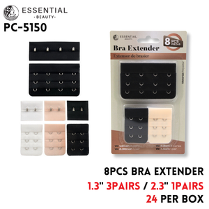 8pcs Bra Extender1.3" 3Pairs&3" 2Pairs