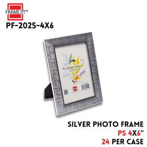 PS Photo Frame 4x6" Silver