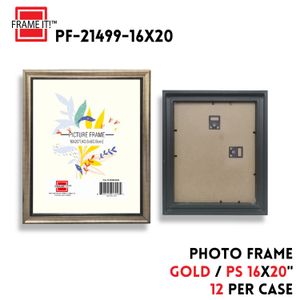 PS Photo Frame 16x20" Gold