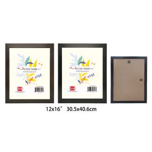 MDF PHOTO FRAME 12X16" WOOD,?DARK?WOOD