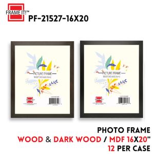 MDF Photo Frame 16X20" Wood / Dark Wood