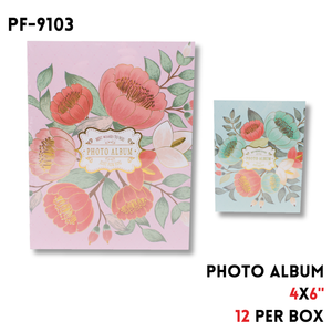Photo Album 4"x6", 2 designs assted