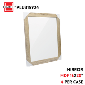 Mirror 16x20" MDF