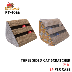 3 Sided Cat Scratcher 7"x8"