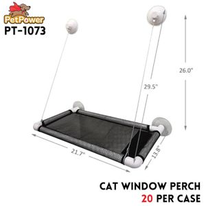 Cat Window Perch 21.7"x13.8",PE&Oxford