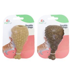 Pet Toy, Chicken Leg 4"x2.2"x2",plastic