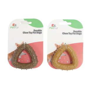 Pet Toy, Triangle Ring, 2.8"x2.8"x0.7",plastic