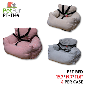 Pet Bed colored weaving cloth 19.7*19.7*11.8inch,3 colors