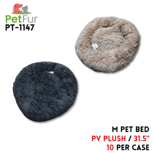 Pet Bed M PV plush 31.5inch,2 colors
