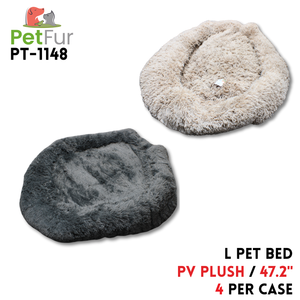 Pet Bed L PV plush 47.2inch,2 colors