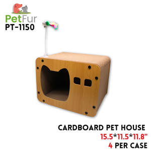 Pet House Cardboard 15.5*11.5*11.8inch