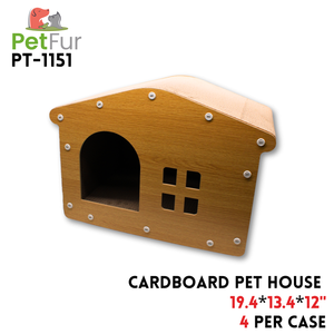 Pet House Cardboard 19.4*13.4*12inch