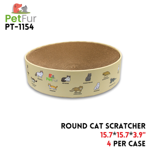 Scratching Board Cardboard 15.7*15.7*3.9inch