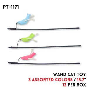 Pet Toy Cat Teaser, 15.7" 3 colors