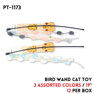 Pet Toy Cat Teaser, 18.9", 3 colors