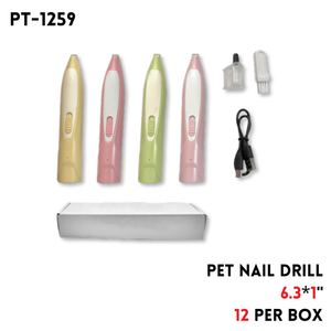 PET Nail Drill 6.3"x1"