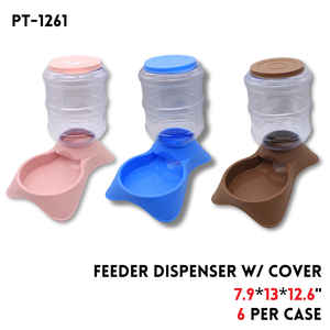 Feeder Dispenser w/cover 7.9"x13"x12.6"